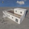 CGCH Gable Roof Demountable Container House Durable 72H Steel Structure Quick Assembly Excellent Drainage Design