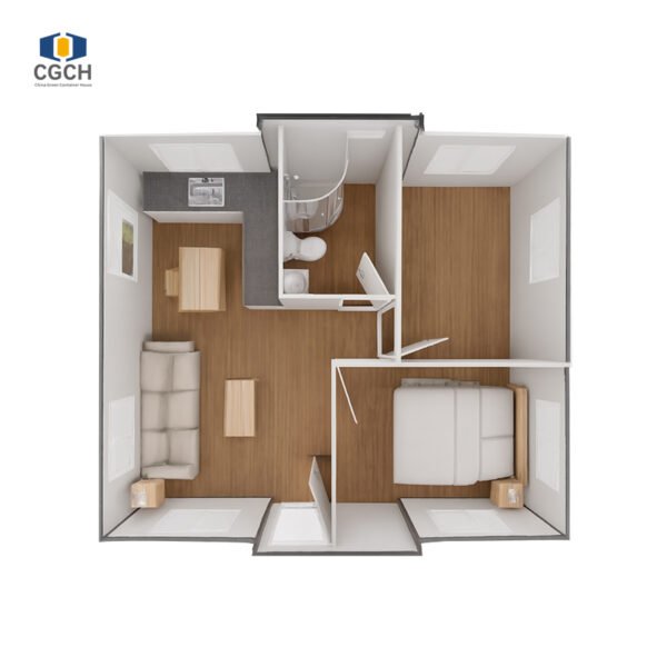 30ft luxury mobile tiny house expandable container home