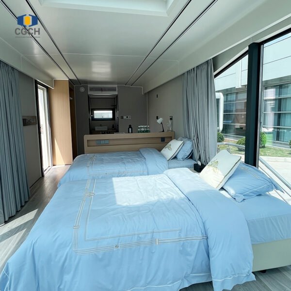 CGCH space capsule, interstellar travel, magnetic levitation, silent system, panoramic intelligent hatch, modular space technology