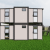 Modular double-layer detachable container house - free combination, unlimited expansion