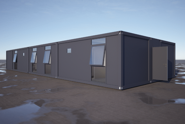 CGCH Polar Snow Fast Container House -45℃ Normal Use Military Isolation 72 Hours Fast Construction 1.5 Tons/M² Snow Load