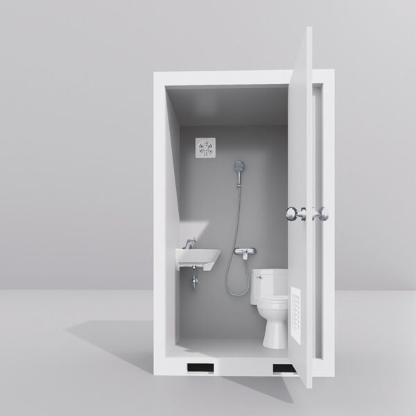 EPS foam cubicle mobile toilet: a hygienic revolution of ultimate cleanliness and constant temperature in all seasons