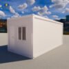 Flat-top modular folding container house | Weather-resistant steel, A-grade seismic resistance, foldable design for convenient transportation, three-story stackable and freely combinable.