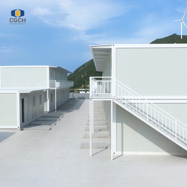 Flat-top modular folding container house | Weather-resistant steel, A-grade seismic resistance, foldable design for convenient transportation, three-story stackable and freely combinable.