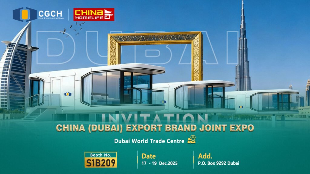 CGCH Brings Advanced Modular Homes and Container Housing Solutions to Dubai Expo 2025