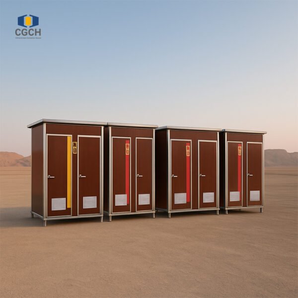 HDPE portable toilet with shower CGCH