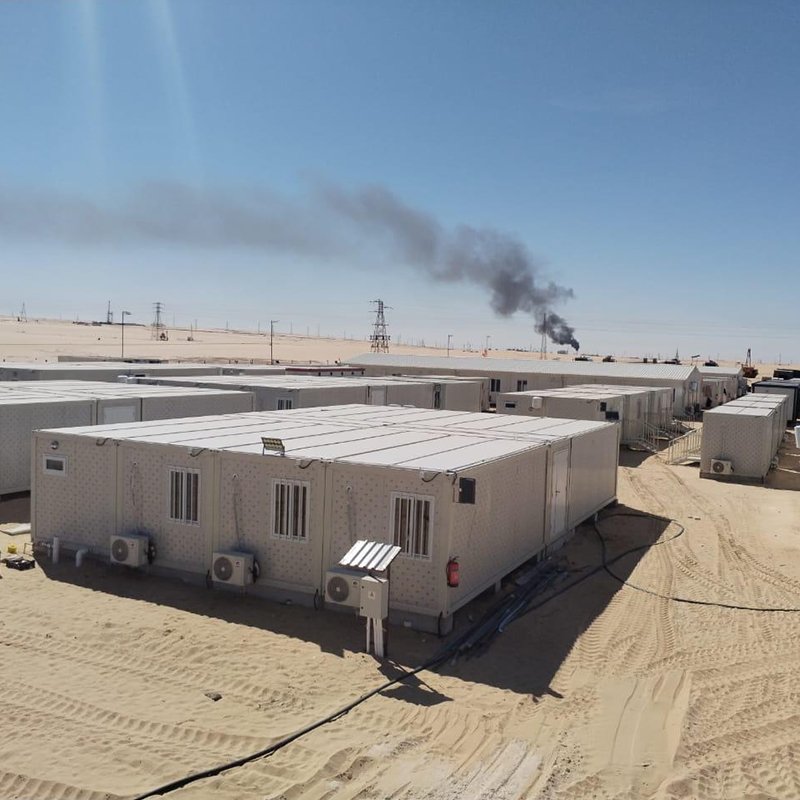 modular homes-foldable container house