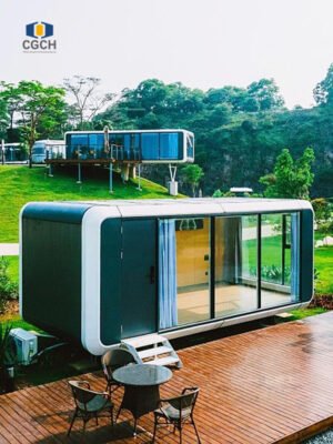 A3-CGCH space capsule house-application photo A3-CGCH space capsule house-application photo