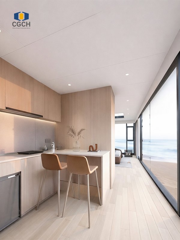 A5-CGCH space capsule house-interior details1 A5-CGCH space capsule house-interior details1