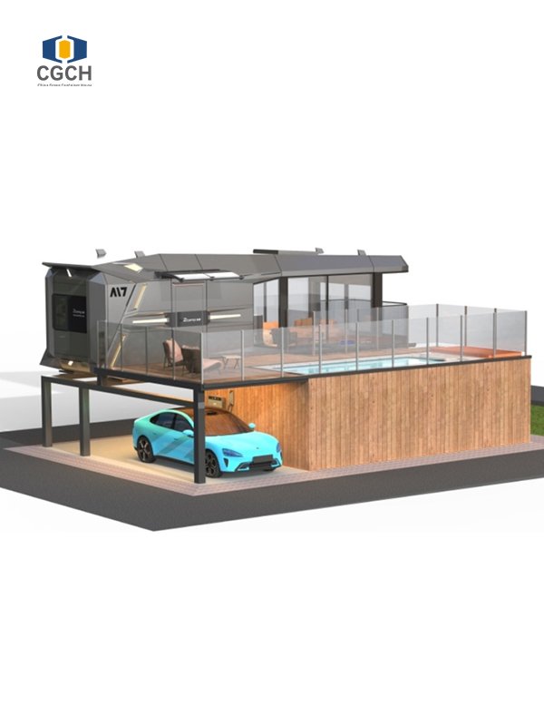 AI7-CGCH sapce capsule house-exterior view AI7-CGCH sapce capsule house-exterior view