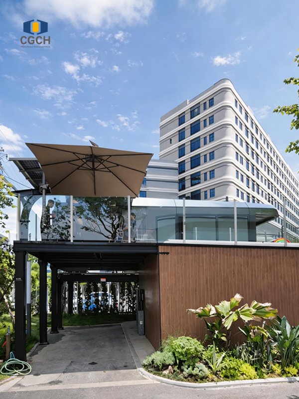 AI7-CGCH space capsule house-application photo AI7-CGCH space capsule house-application photo