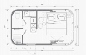 CGCH capsule hous-G30 floor plan