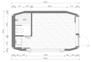 CGCH capsule hous-W3 floor plan