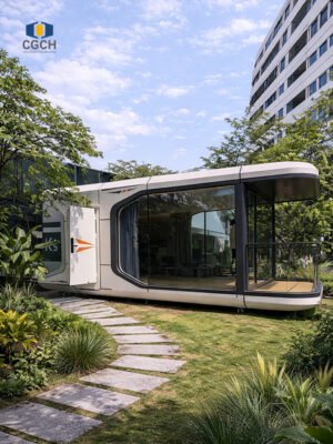 K5-CGCH space capsule house-application photo K5-CGCH space capsule house-application photo