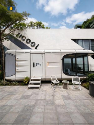 P5-CGCH space capsule house-application photo P5-CGCH space capsule house-application photo