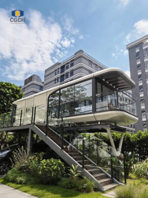 P7-CGCH space capsule house-application photo