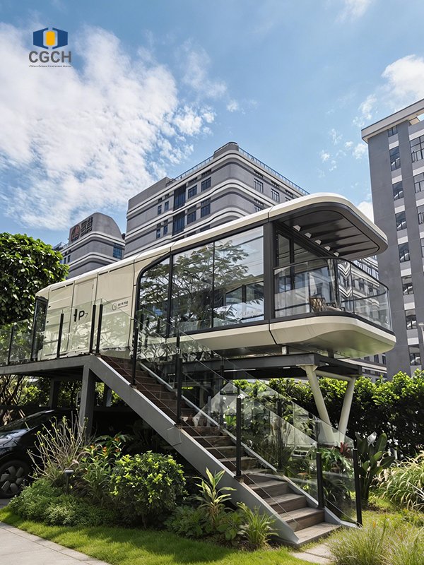 P7-CGCH space capsule house-application photo