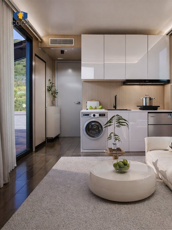 SA50-CGCH space capsule house-interior details1 SA50-CGCH space capsule house-interior details1