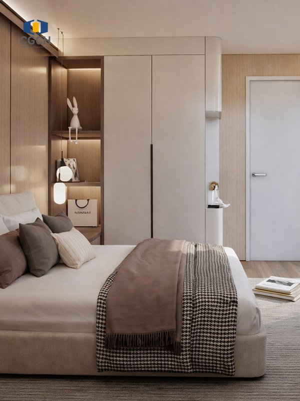 SA50-CGCH space capsule house-interior details2 CGCH Modular Space Capsule House SA50 – 31.1㎡ Flat-Pack Cabin with Kitchen | 1.5 Unit per 40HQ