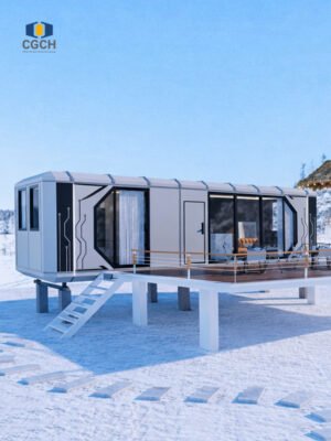 SA70-CGCH space capsule house-application photo SA70-CGCH space capsule house-application photo