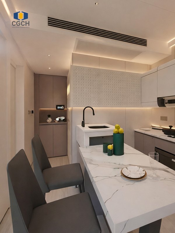 W9-CGCH space capsule house-interior details2