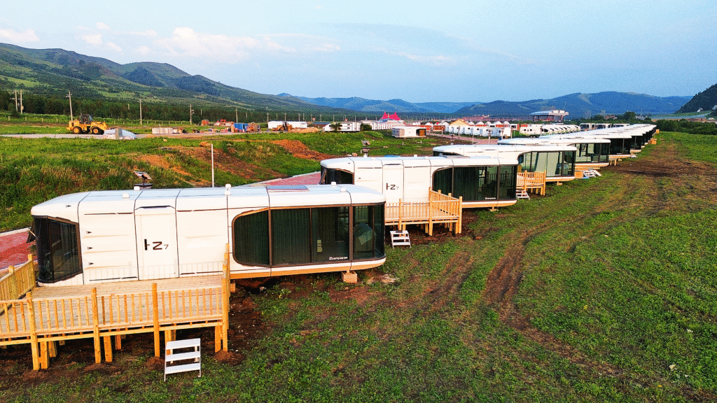 modular home-CGCH space capsule house project of Z7