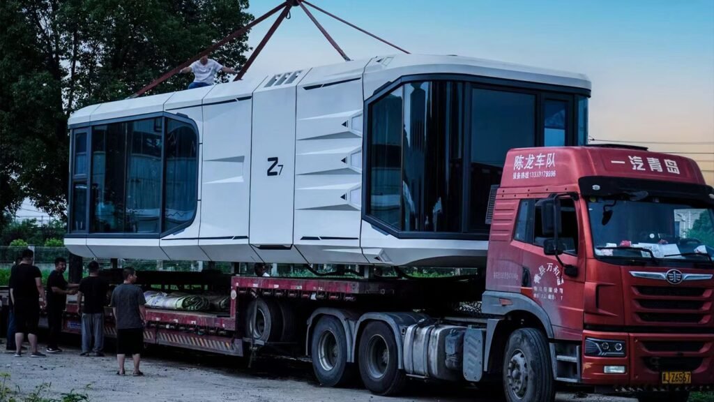 modular home-transportation of CGCH sapce capsule house