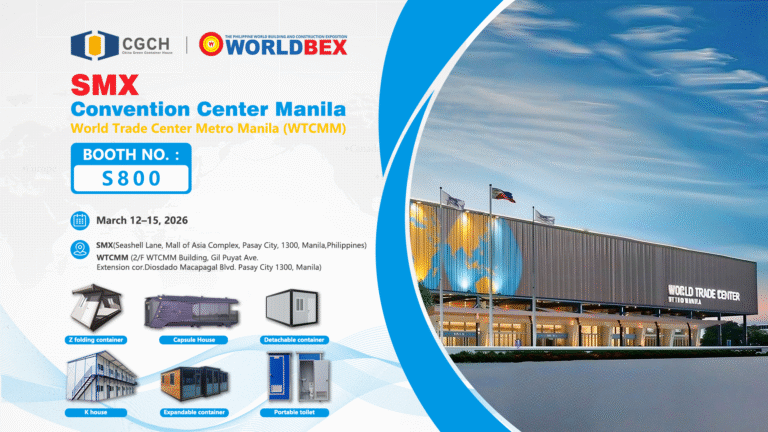 modular homes-CGCH at WORLDBEX Booth S800