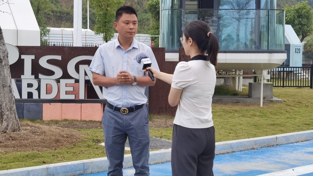 CGCH modular homes-CCTV-13's interview of Boss Ye