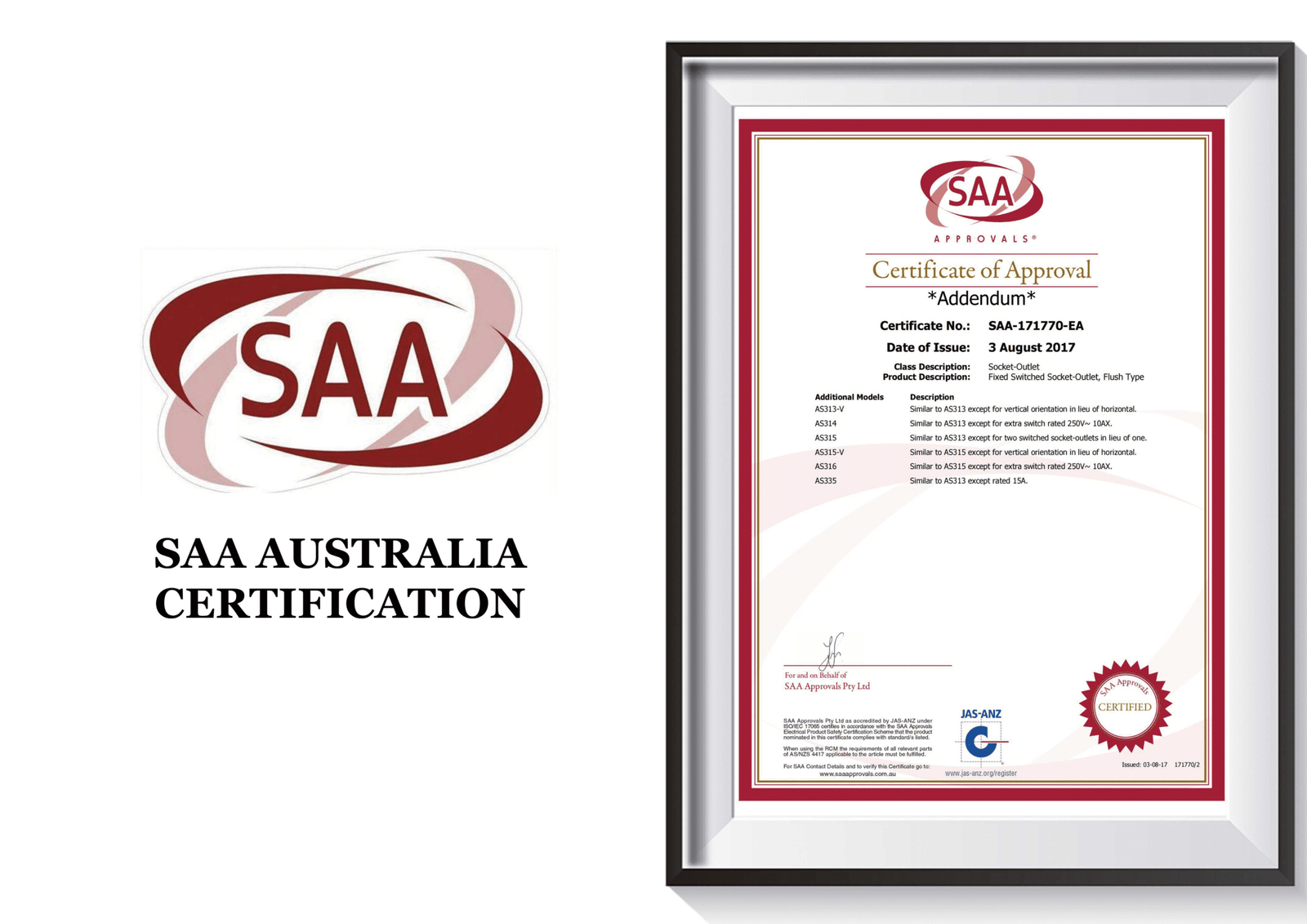 modular homes-CGCH certification-SAA