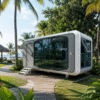 CGCH Space Capsule House A3 – 15.7㎡ Prefabricated Cabin with Bathroom for Glamping Resorts